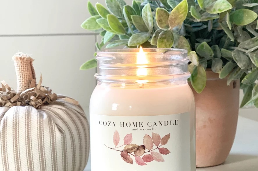 Toasted Marshmallow Natural Soy Wax Candle [The Autumn Harvest Collect –  Katie Laine Handmade