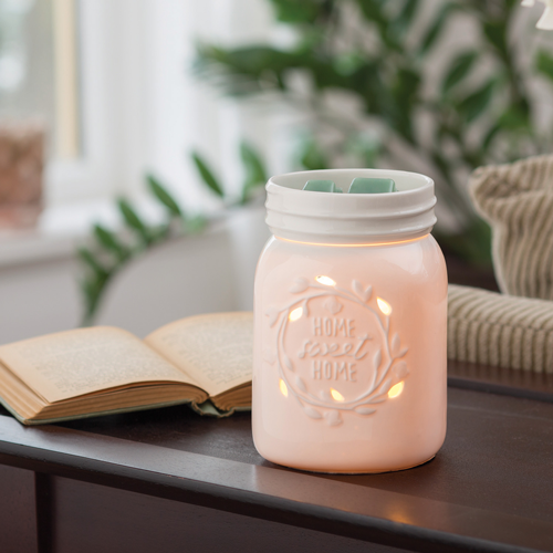 Home Sweet Home Mason Jar Large Warmer – COZY HOME CANDLE