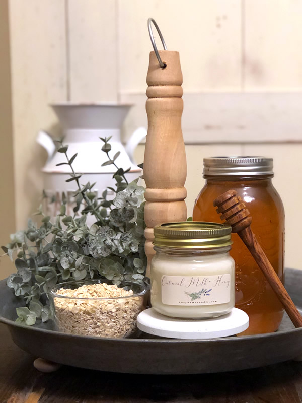 Oatmeal Soap - Milk, Honey and Oats – Full Circle Candles